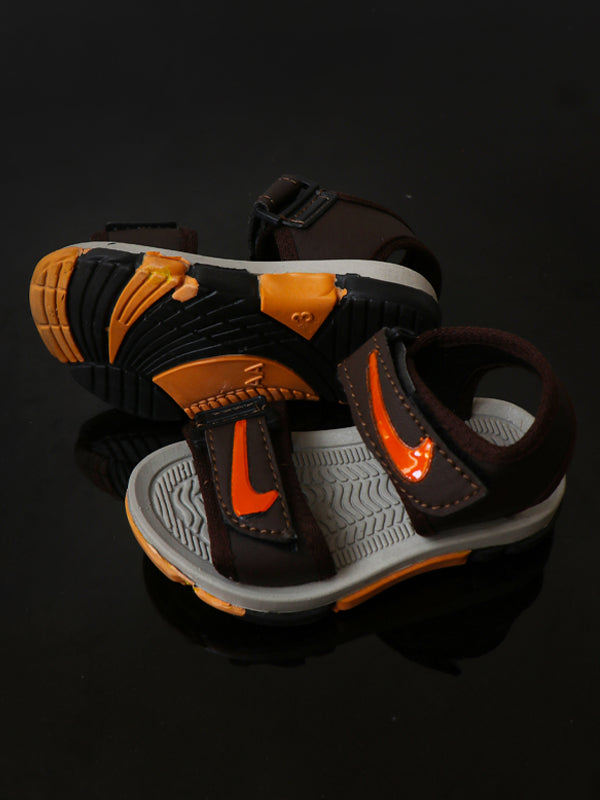 BSD31 Boys Sandal 1Yrs - 8Yrs Hockey Brown