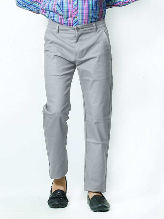 AB Cotton Chino Pant For Men Grey
