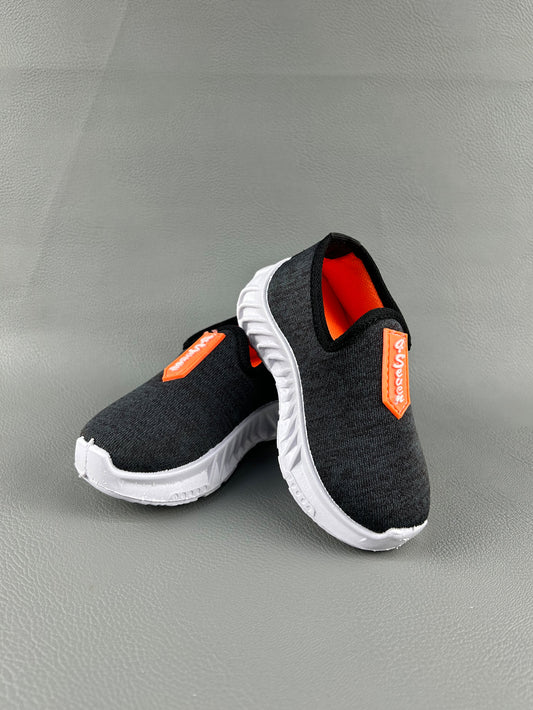 10Mth - 3Yrs Charcoal Shoes For Boys BJ33