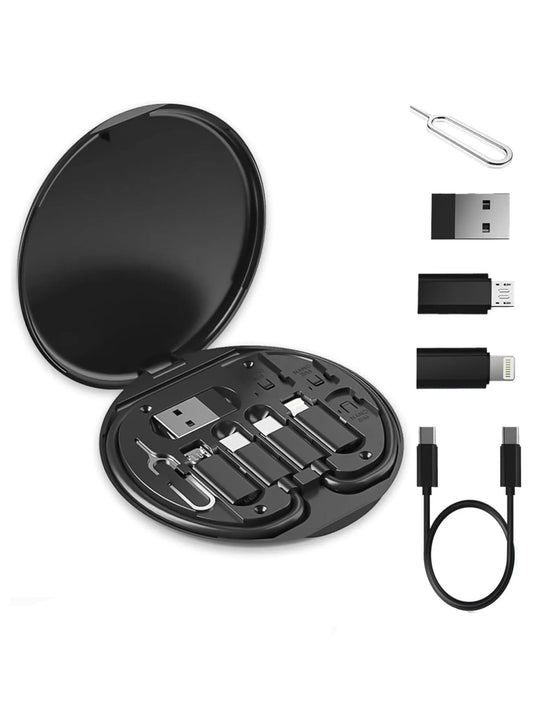 Multicolor Data Cable Set 60w Fast Charging Cable For Android & Iphone & Type-C