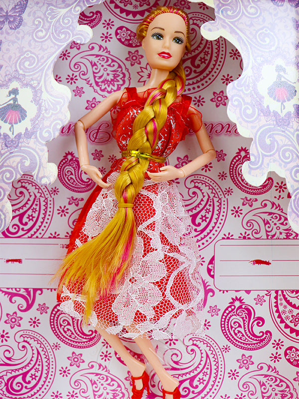 Beautiful Long Hair Toy Doll for Girls