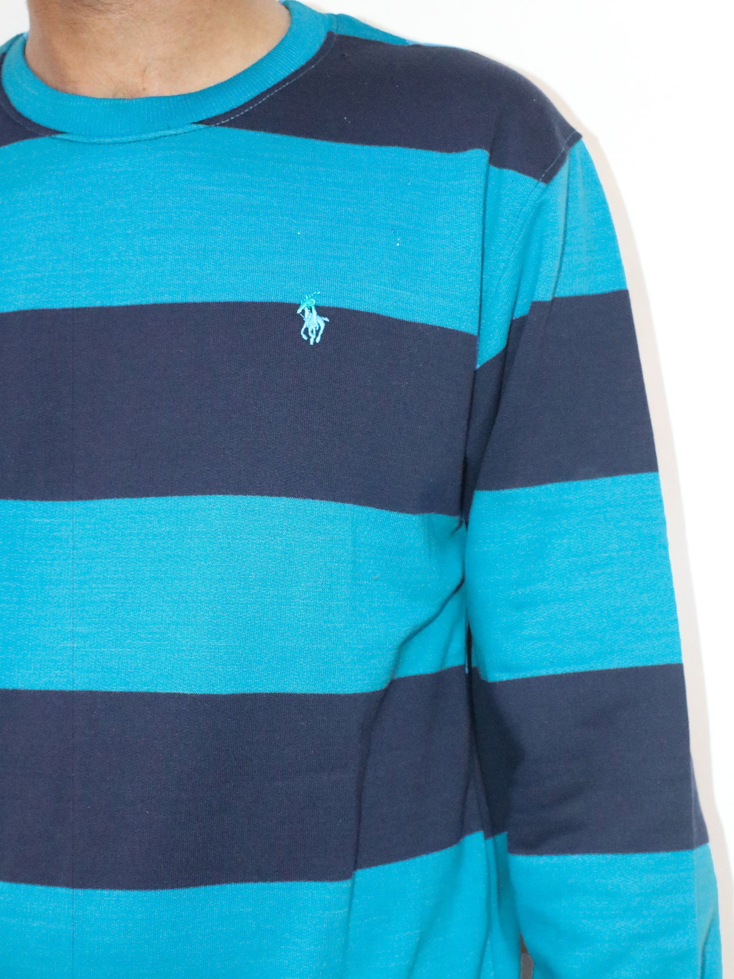 Sea Blue Sweatshirt For Men's MSS11