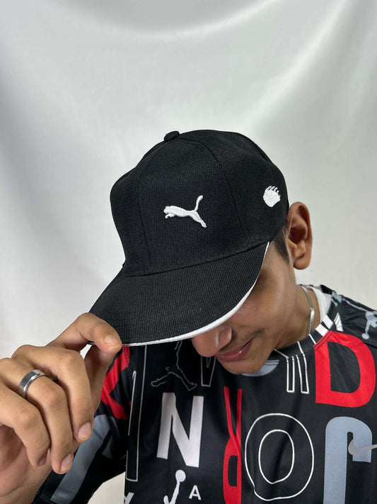 Black Basic P-Cap For Men CAP1