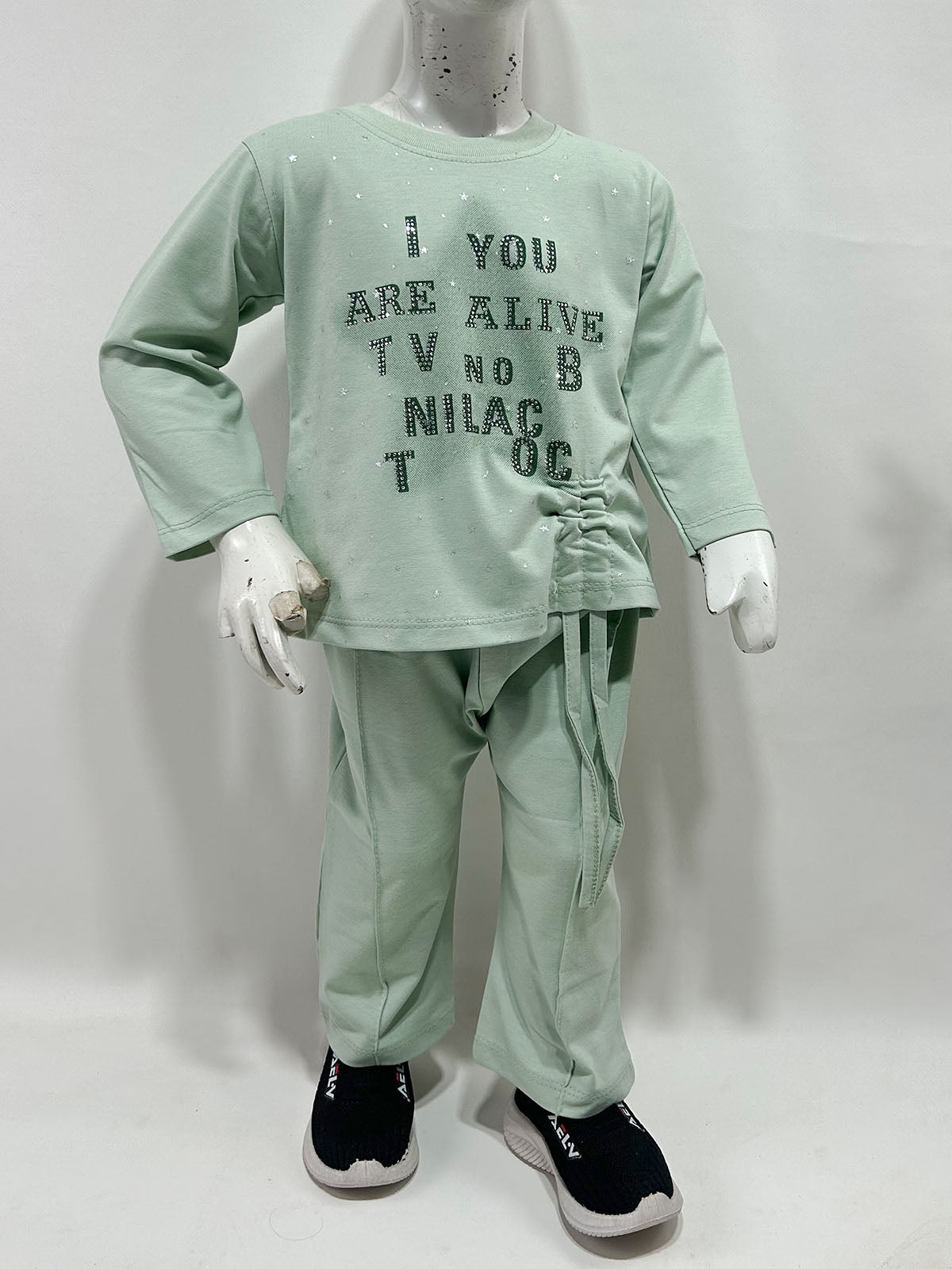 1Yr - 4Yrs Green Suit For Girls GS589