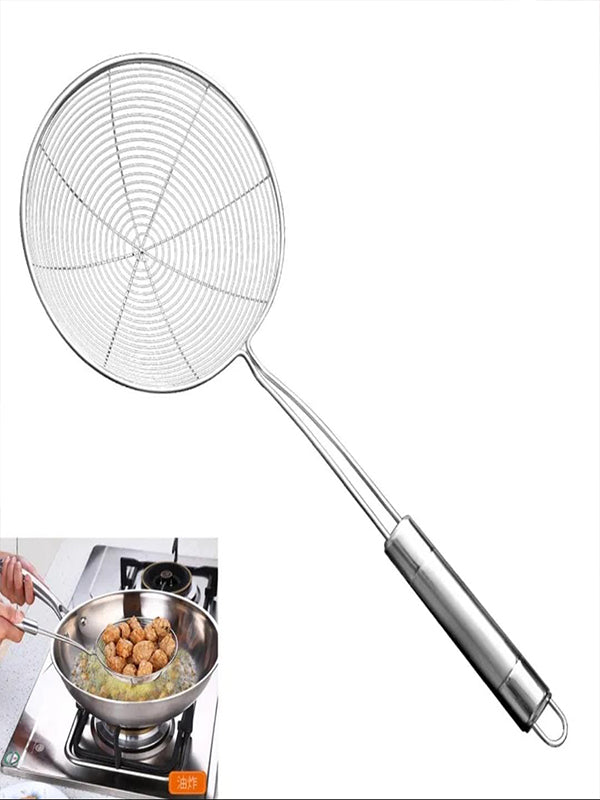 Solid Stainless Steel Spider Strainer