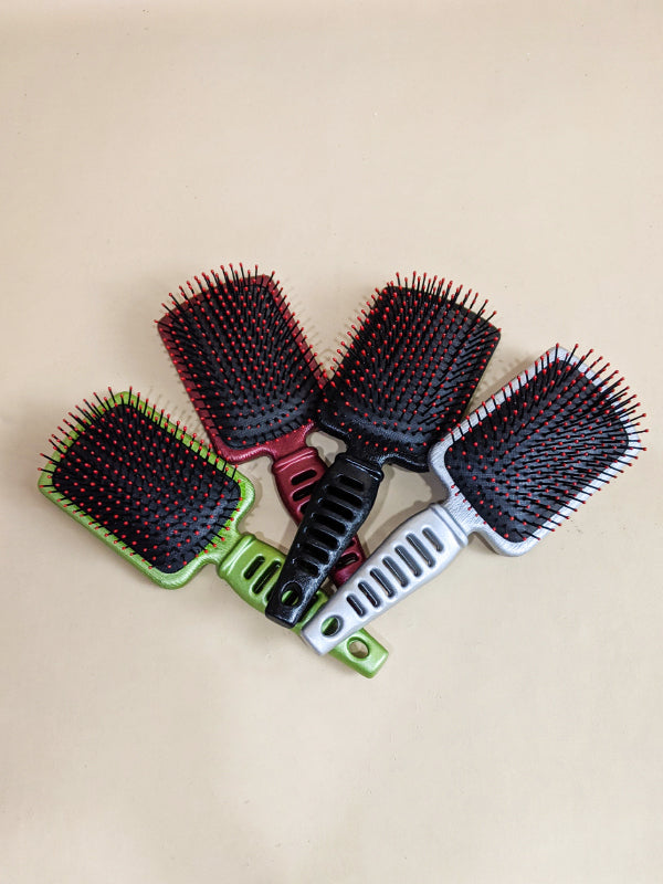 Multicolor Anti-Static Detangle Hairbrush/Cushion Base Hairbrush/Styling Brush D-401