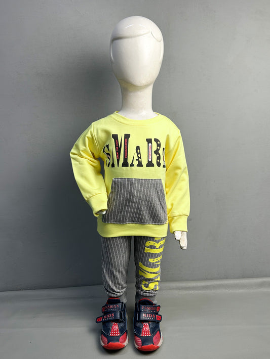 1Yr - 4Yrs Smart Yellow Suit For Kids SK BS133