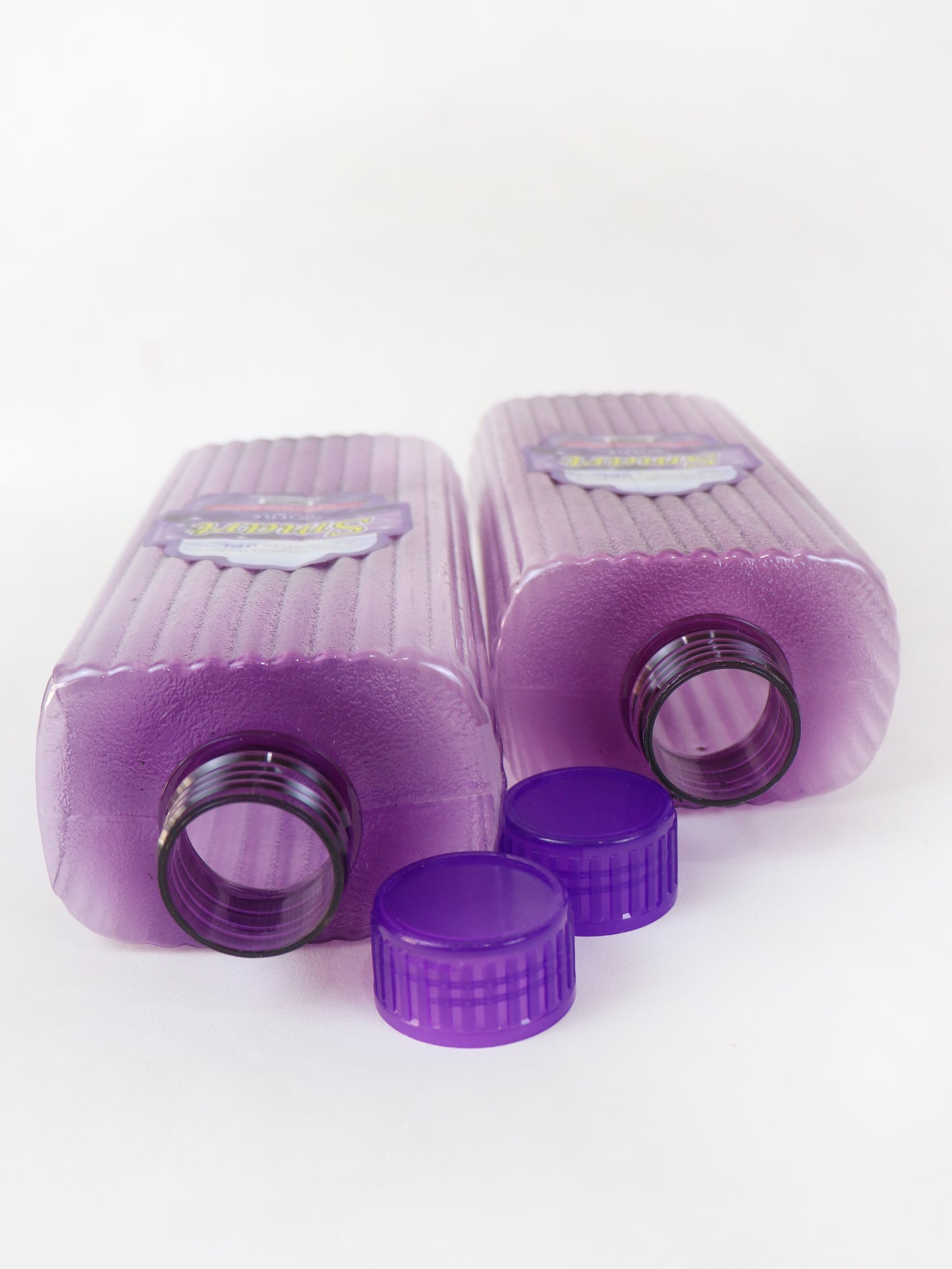 Smart Transparent Water Bottle Purple
