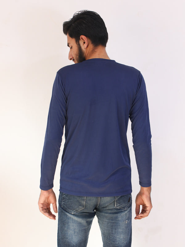 MTS04 MG Men's Dri-FIT Long Sleeve T-Shirt H Blue