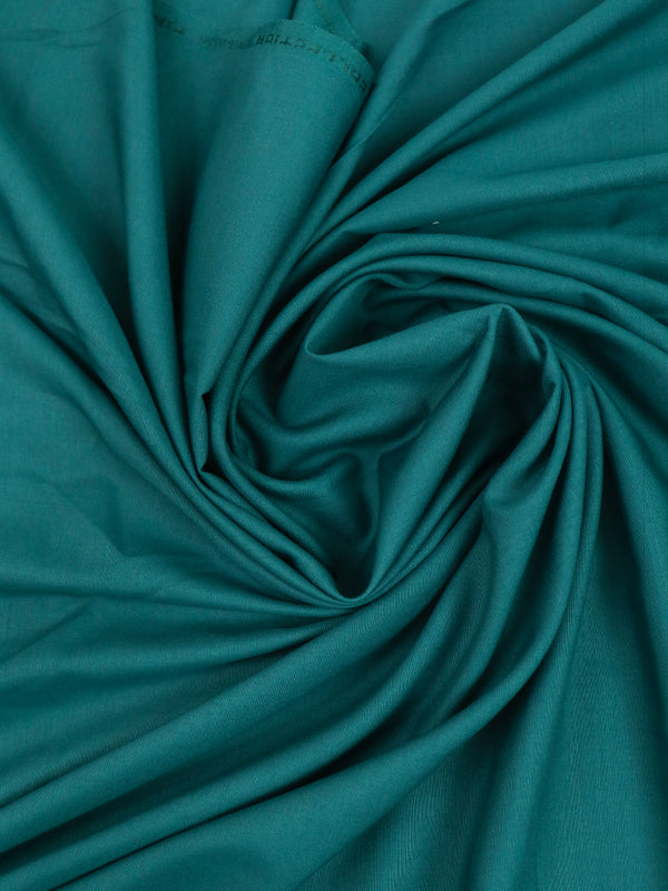 Men's Unstitched Kameez Shalwar Fabric Plain Sea Green MUF02