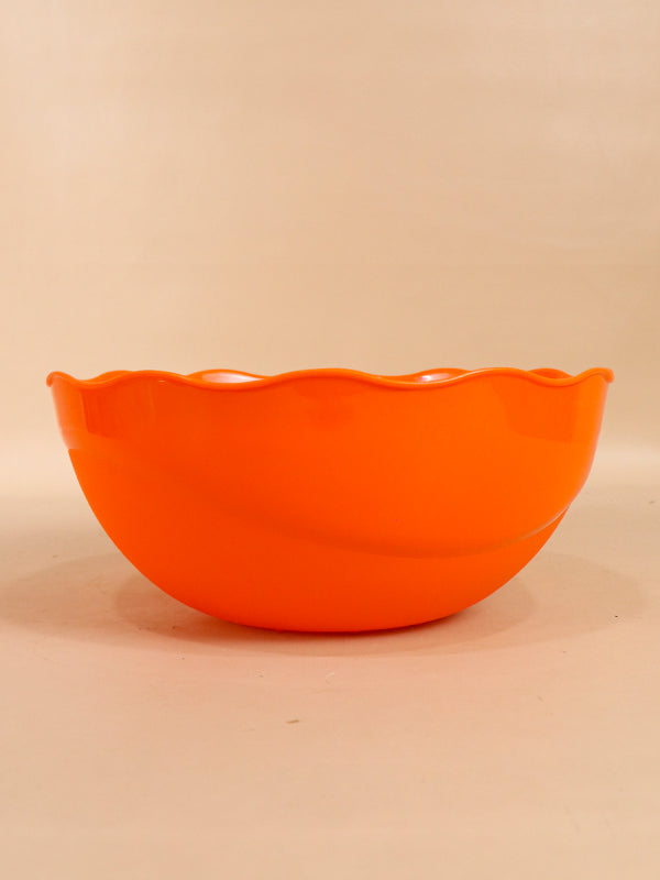 Red Plastic Serving Bowl MB09