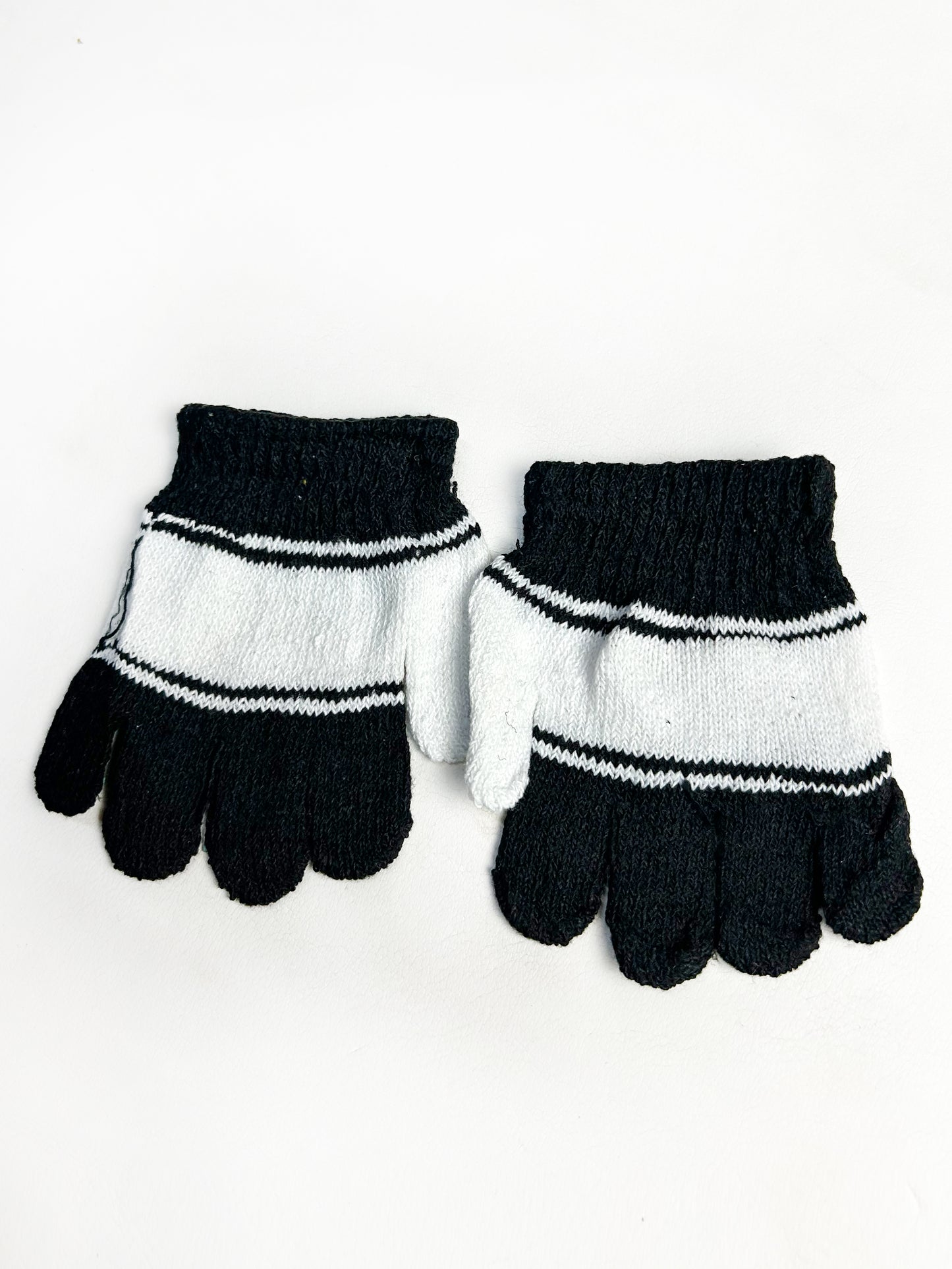 Multicolor Newborn Winter Gloves / Warm Children's Gloves / Unisex Full Finger Gloves KG07