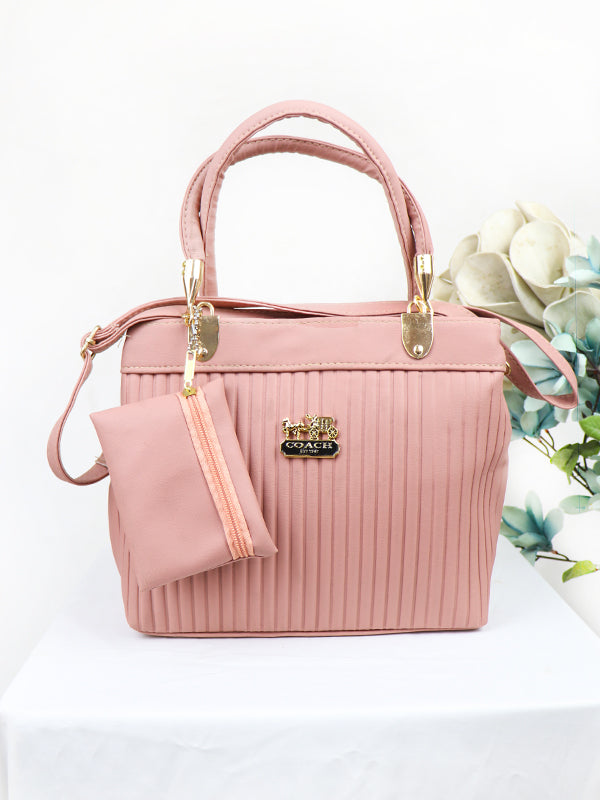 WHB39 Women's Handbag Peach