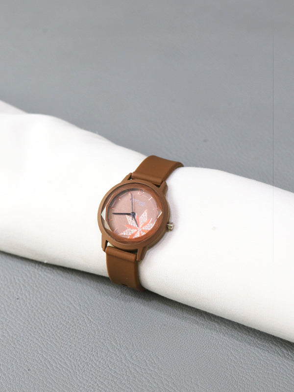 Brown Stylish Wrist Watch for Women WW29