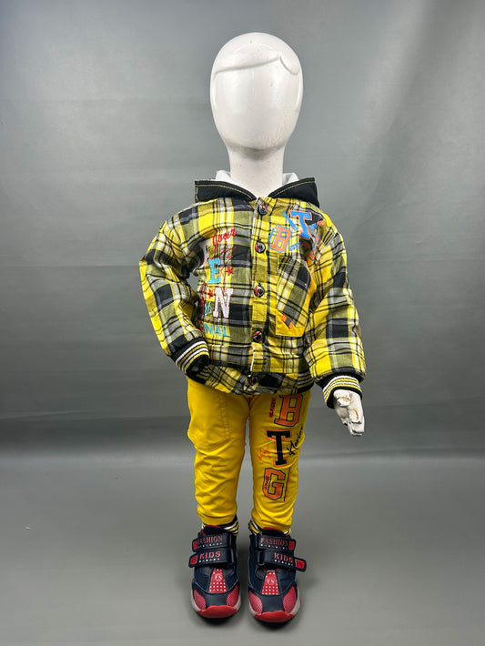 1Yr - 4Yrs BTG Yellow Suit For Kids IC BS198