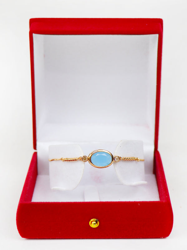 Fancy Bracelet D-07 Crystal Blue