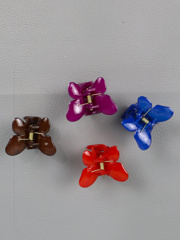 GHC23 Pack of 4 Hair Clip for Girls Multicolor