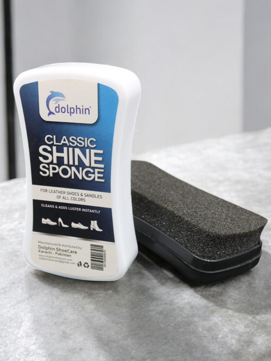 Dolphin Classic Shoe Shiner With Single sided Sponges SP15