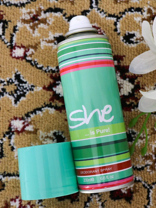 She Is Pure Deodorant Body Spray BS07 - 200ML