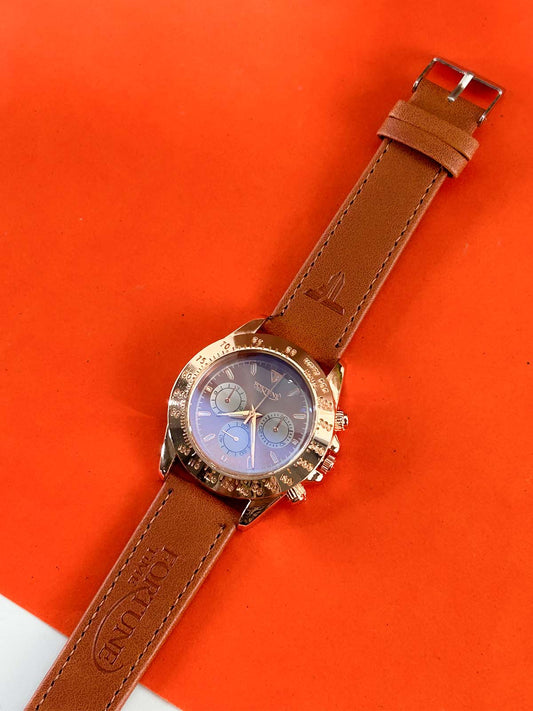 Brown Strap Watch For Men MW220