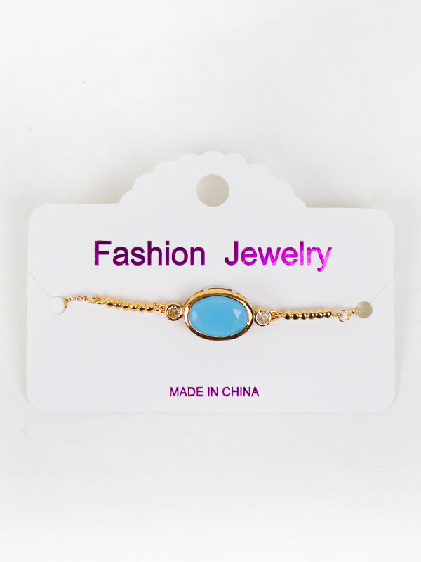 Fancy Bracelet D-07 Crystal Blue