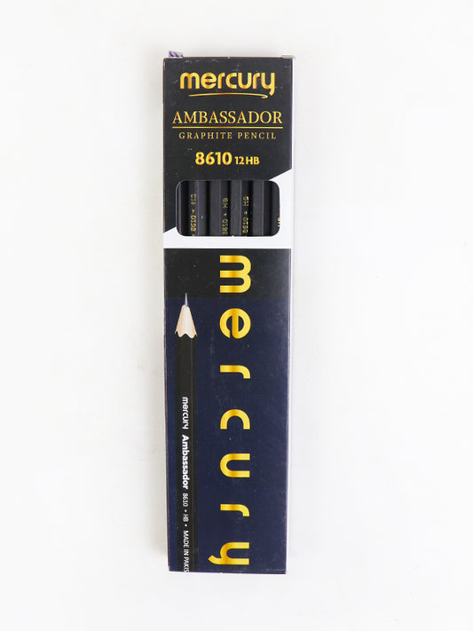 Pack Of 12 Mercury Ambassador Graphite Pencil 12HB