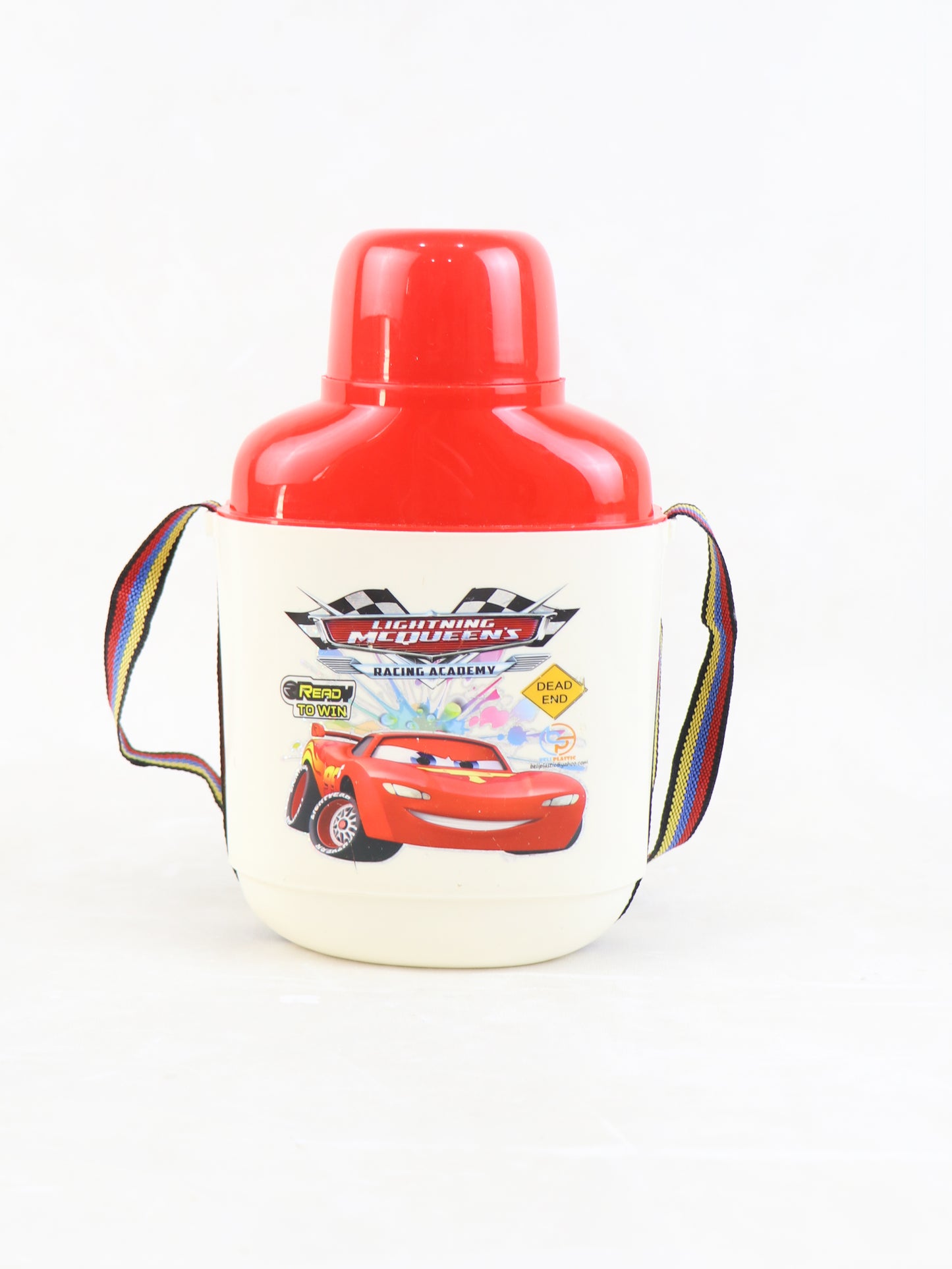 Kids Water Bottle Polo Cooler Cars Red