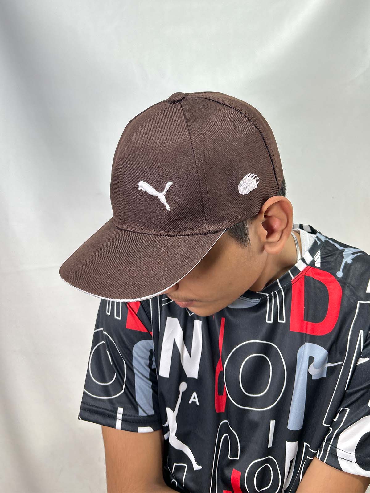 Brown Basic P-Cap For Men CAP2