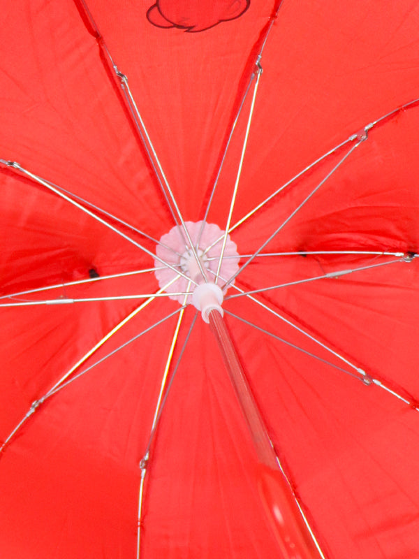 Small Kids Cartoon Umbrella Red KU02