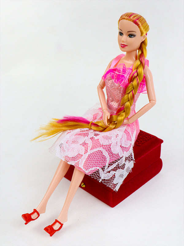 Beautiful Long Hair Toy Doll for Girls 01