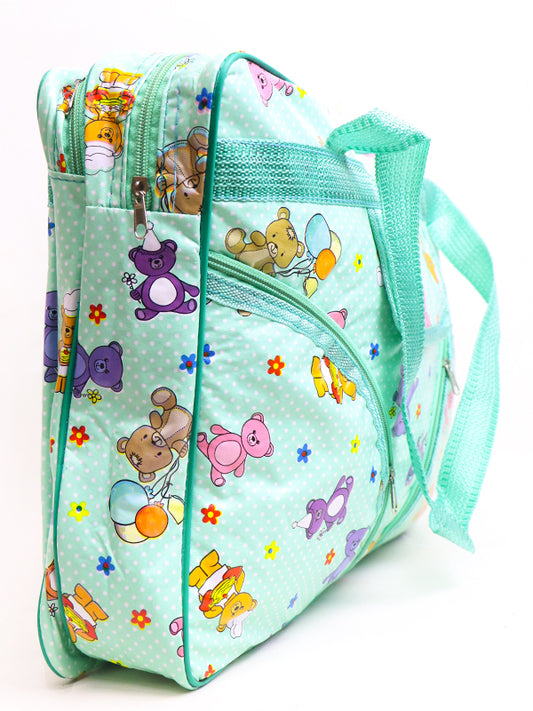 Newborn Baby Diapers Bag Baby Bear Light Green