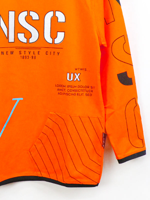ATT Boys T-Shirt 5Yrs - 10 Yrs NSC Orange
