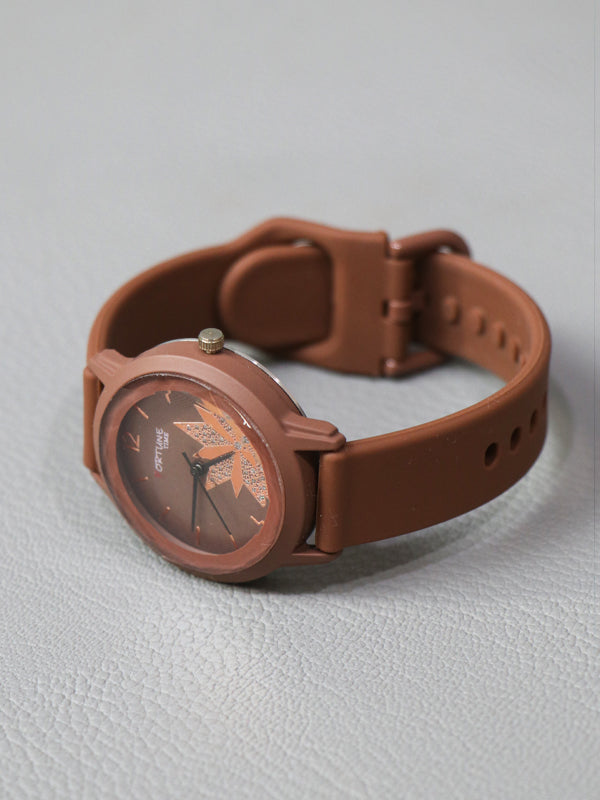 Brown Stylish Wrist Watch for Women WW29