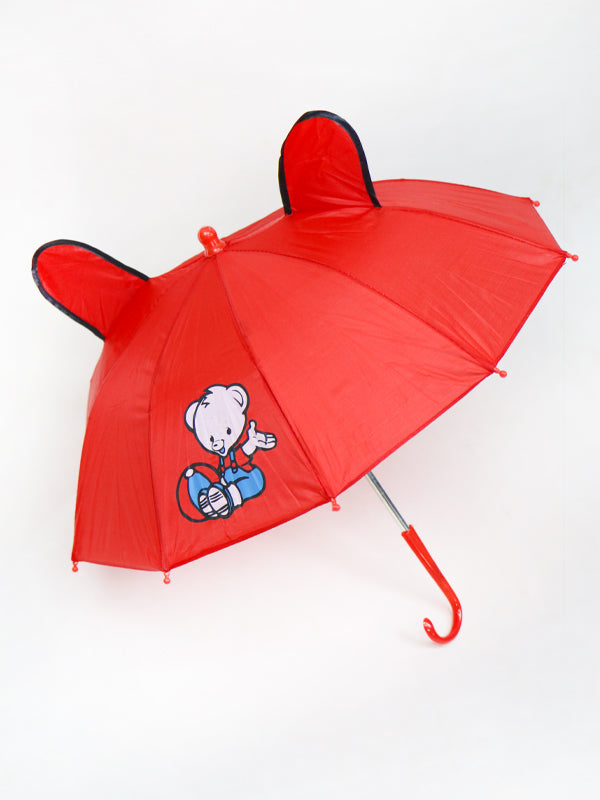 Small Kids Cartoon Umbrella Red KU02