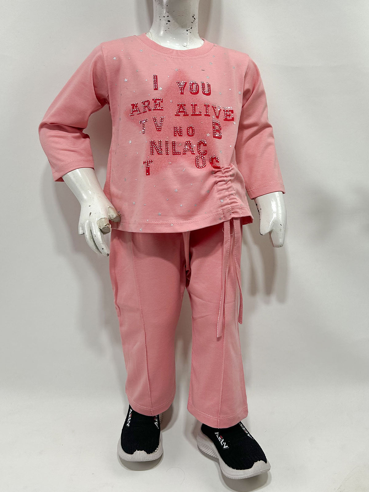 1Yr - 4Yrs Pink Suit For Girls GS590