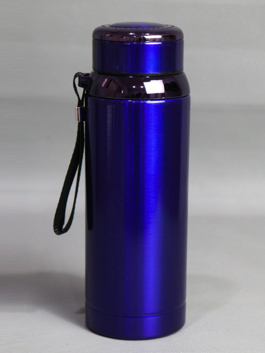 Dark Blue Stainless Steel Vacuum Bottle D-33