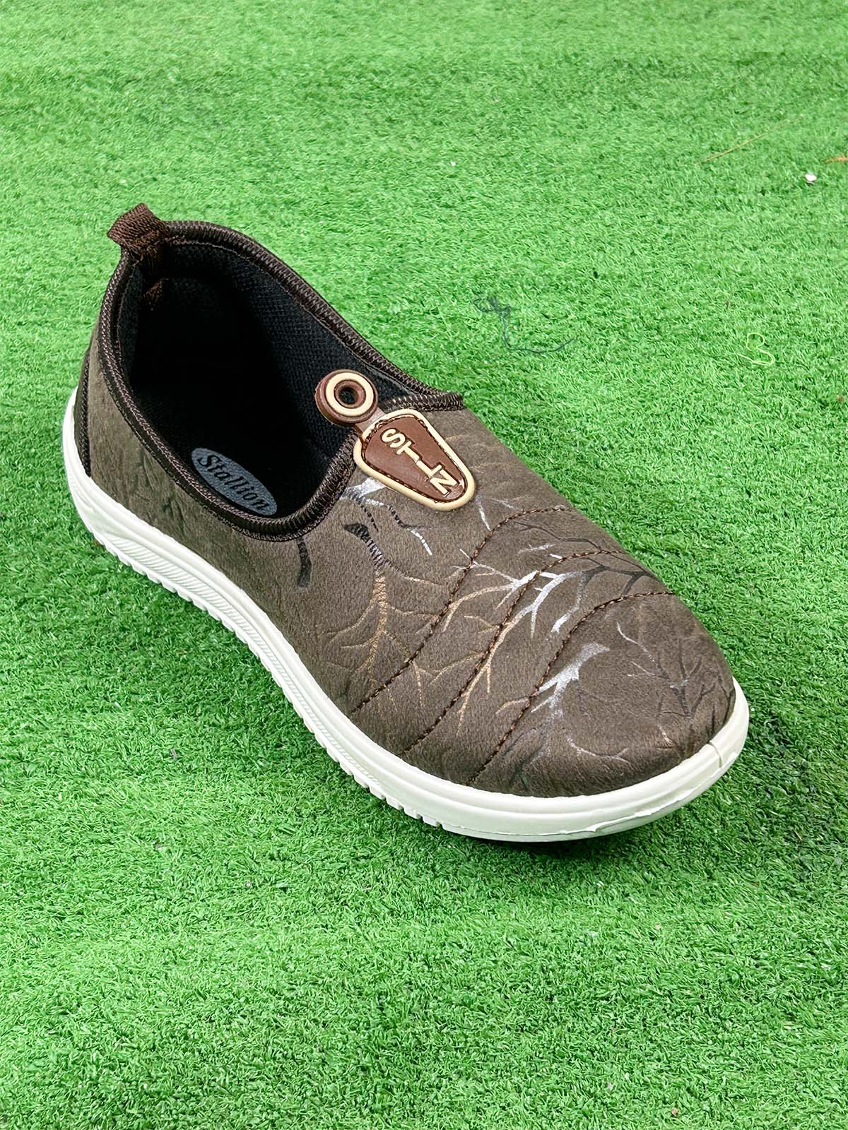 Brown Sneakers For Women/Girls GWS34