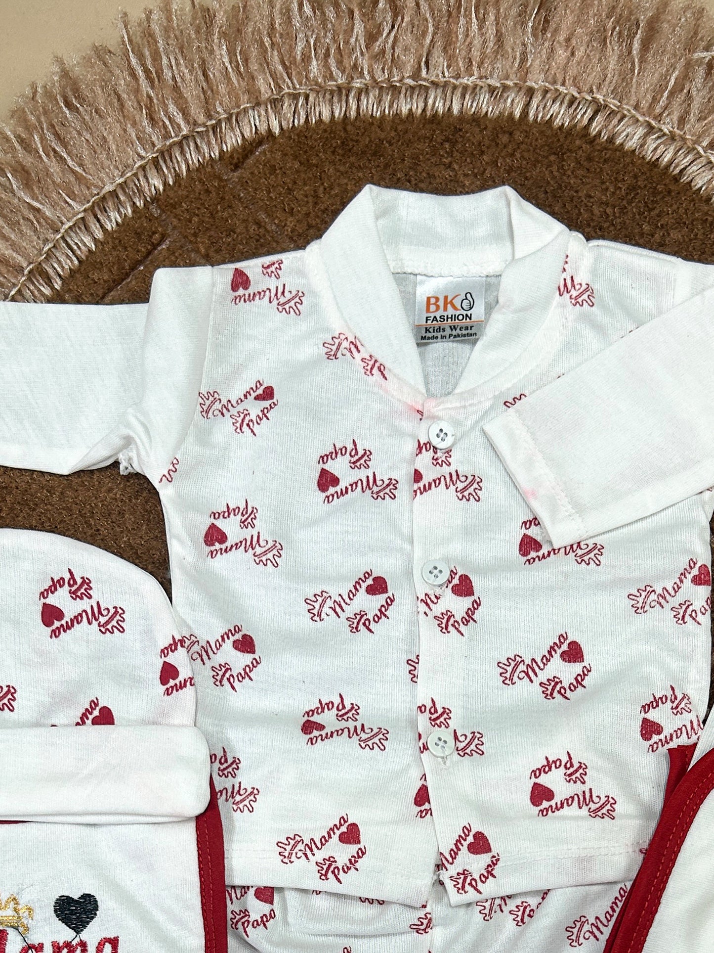 0Mth - 3Mth Papa 5Pcs Gift Set For Newborn HG NBGS230