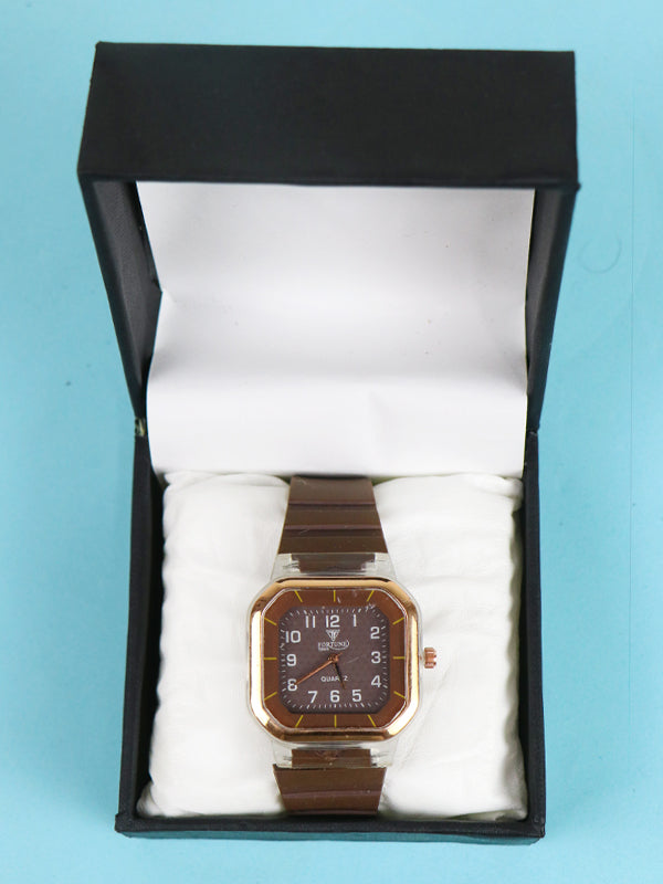 MW31 Men's Wrist Watch Tobacco Brown