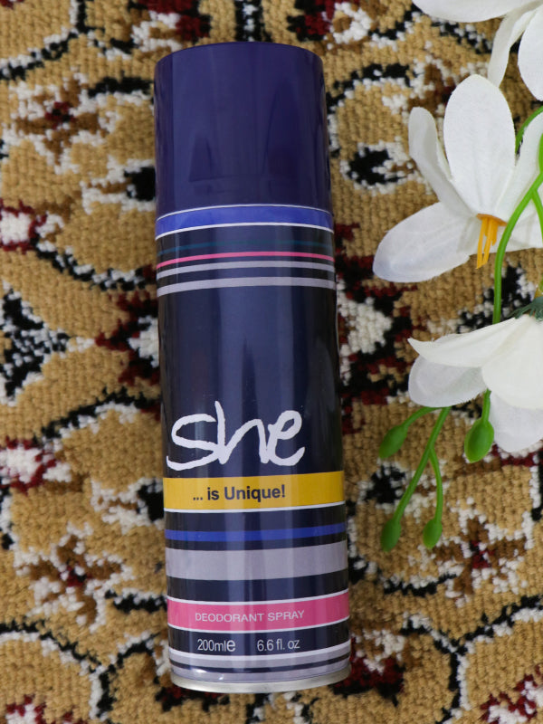 She Is Unique Deodorant Body Spray BS07 - 200ML