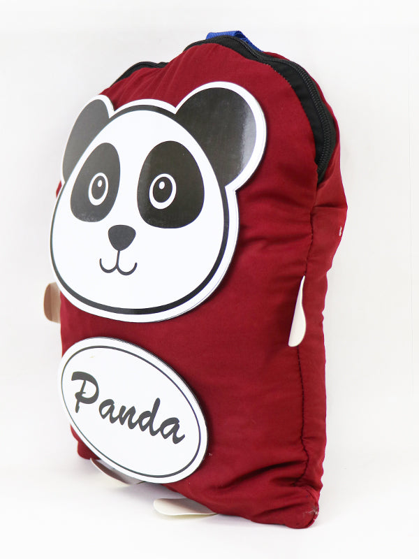 Panda Bag for kids Maroon