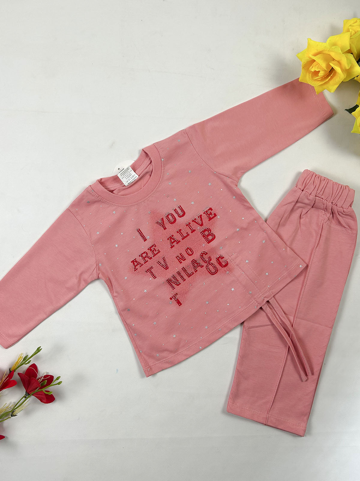 1Yr - 4Yrs Pink Suit For Girls GS590
