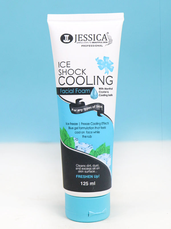 Jessica Ice Cooling Facial Foam/Face Wash - 125ML