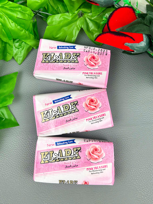 Pack of 3 KLARK Pink Treasure Beauty Soap