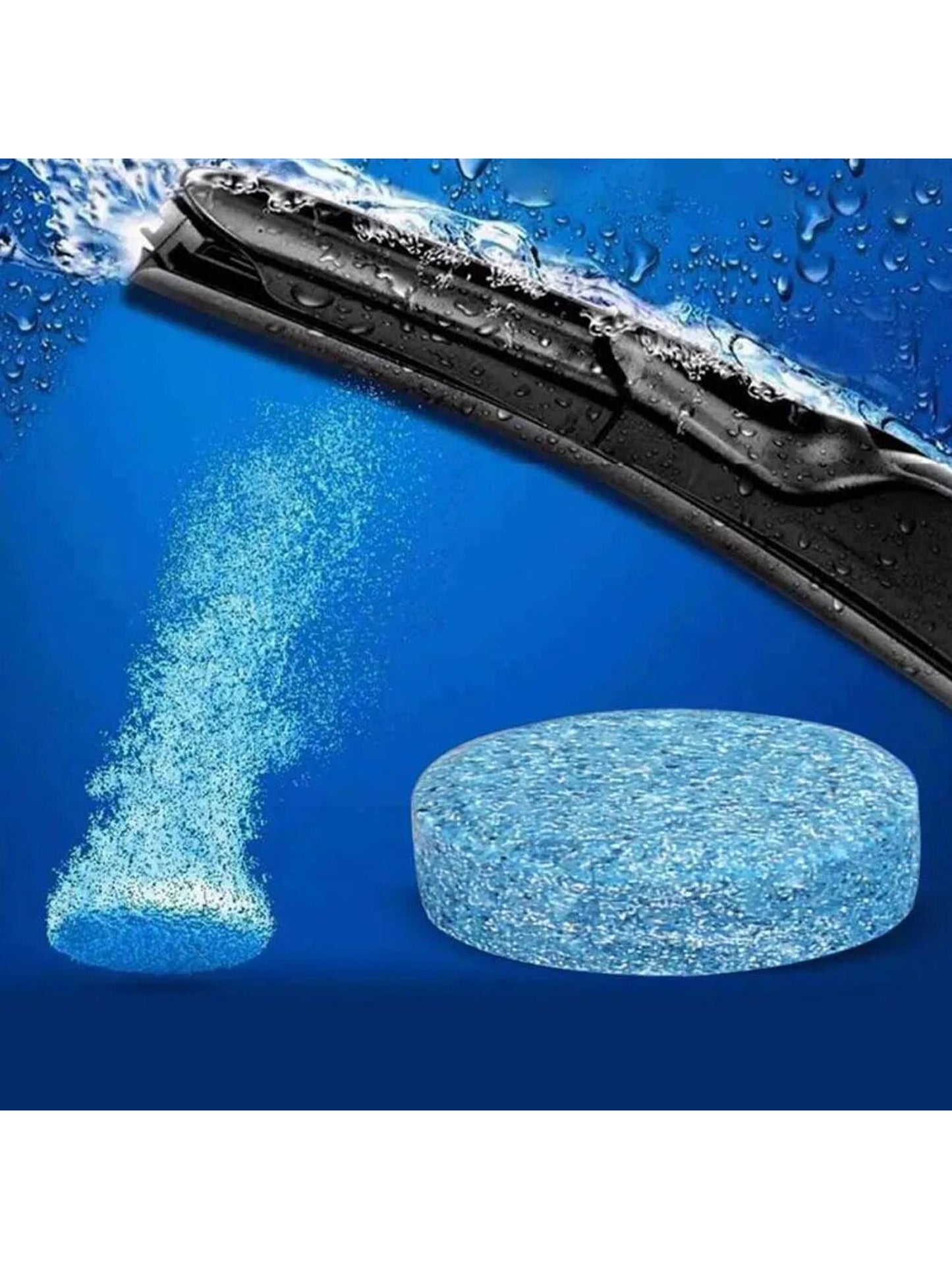 Pack of 6 Car Windshield Cleaning Tablets Effervescent for Clean Windshields