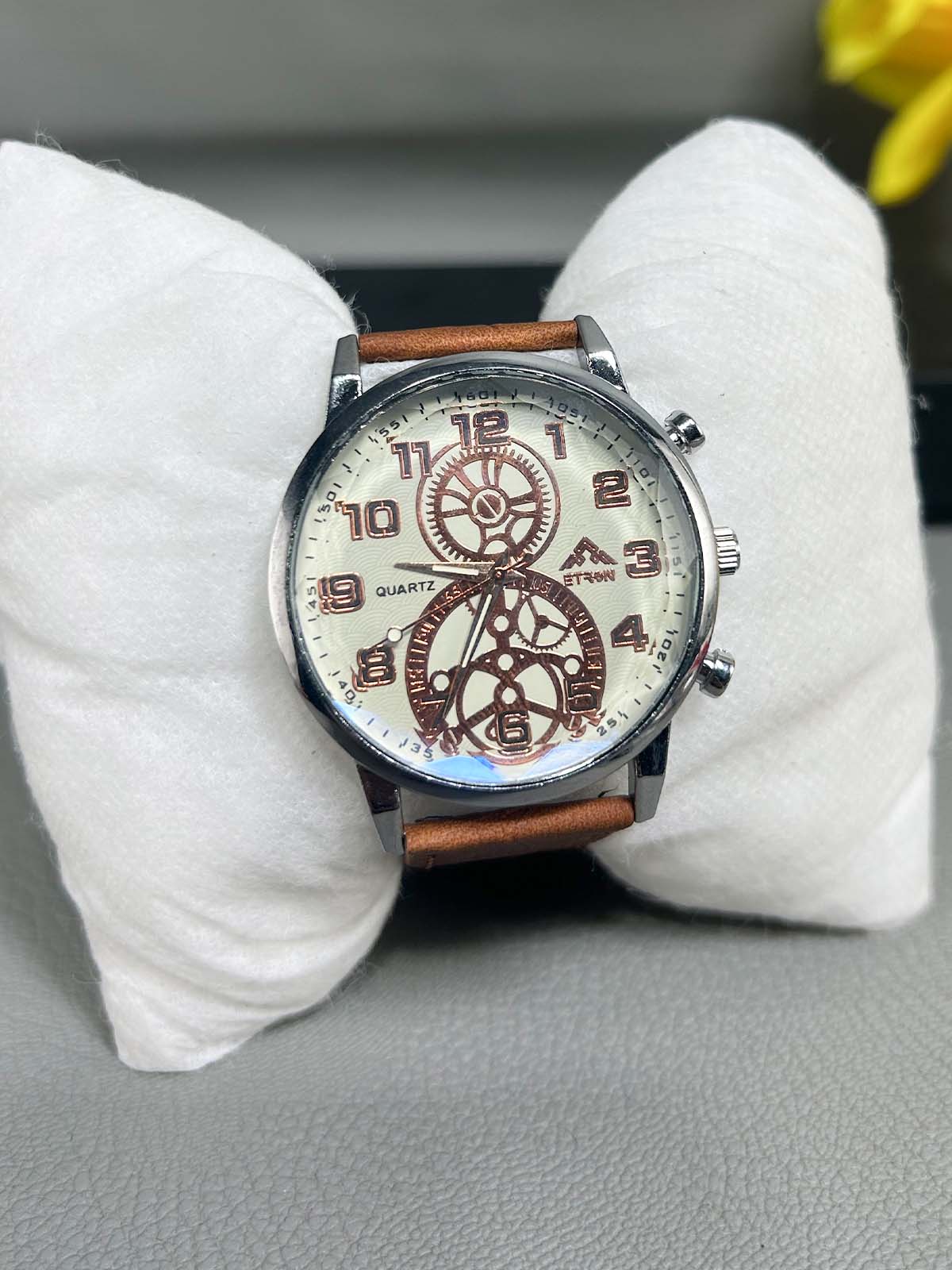 Brown Strap Watch For Men MW181