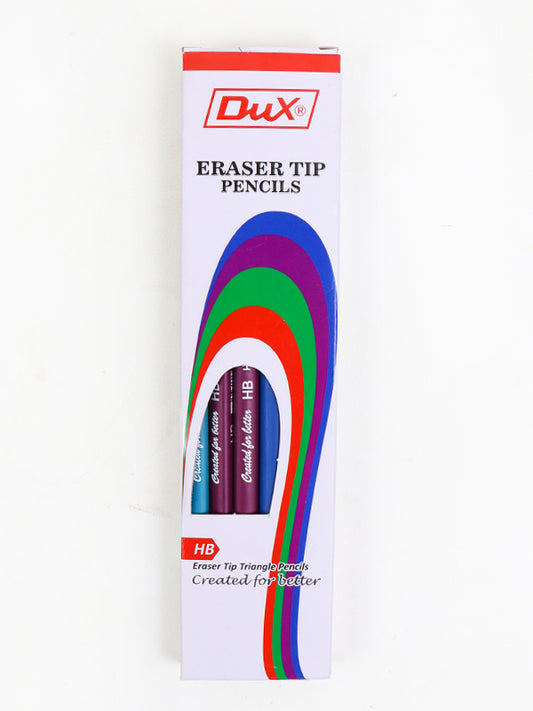 Pack Of 12 Dux Eraser Tip Pencils