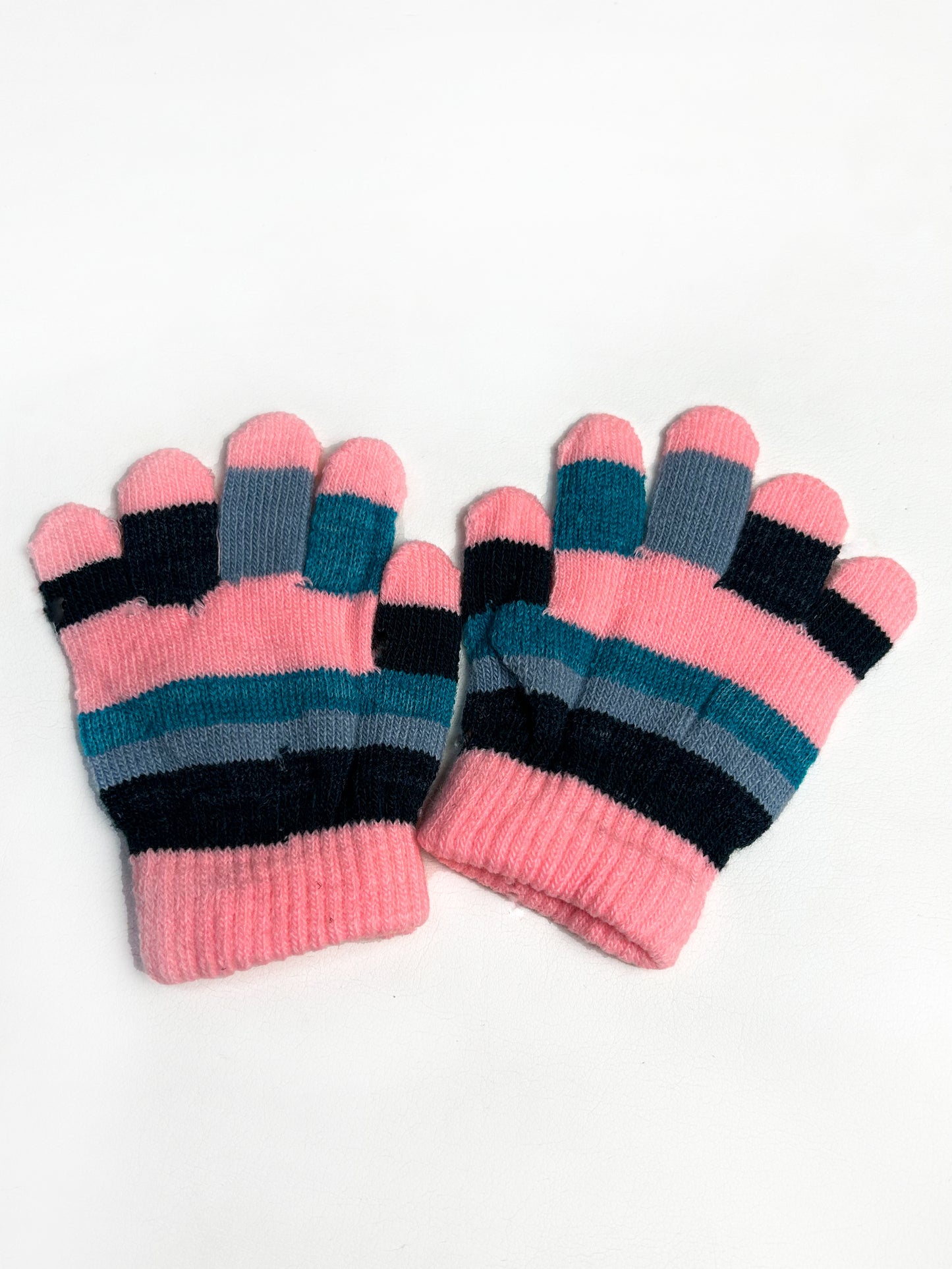 Multicolor Newborn Winter Gloves / Warm Children's Gloves / Unisex Full Finger Gloves KG05