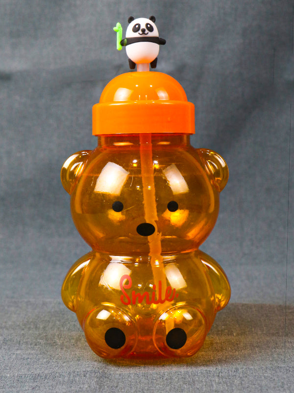 Bear Orange Plastic Transparent Water Bottle WTB20 - 750ML