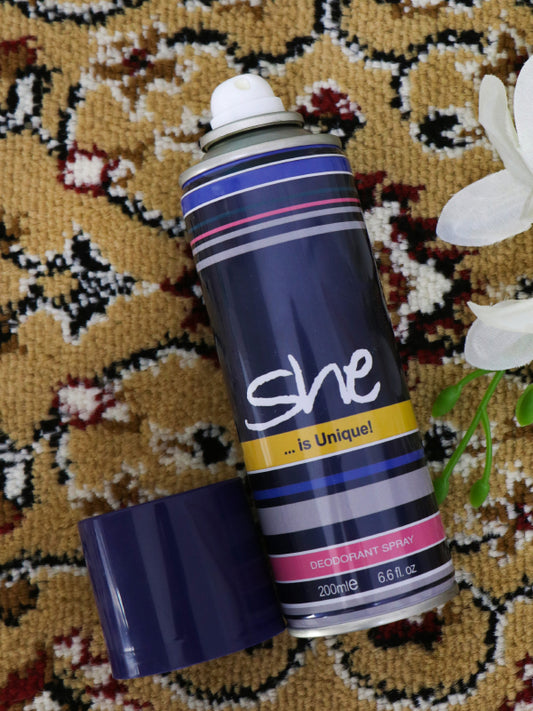 She Is Unique Deodorant Body Spray BS07 - 200ML